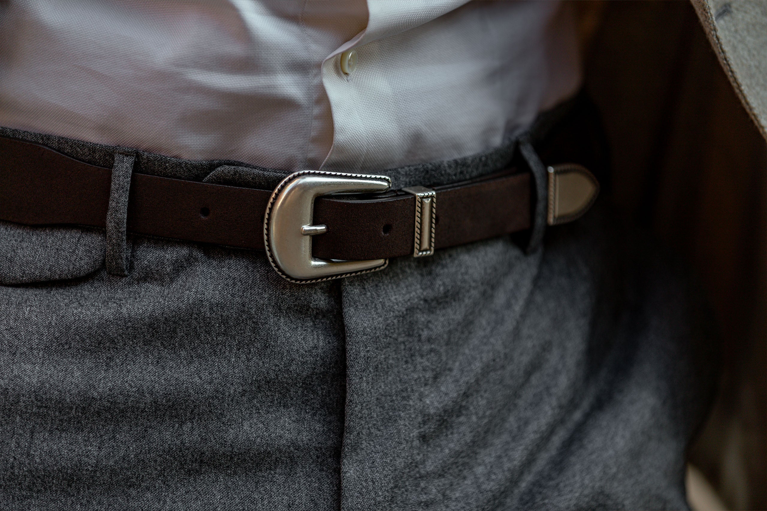 Anderson's leather belt hotsell