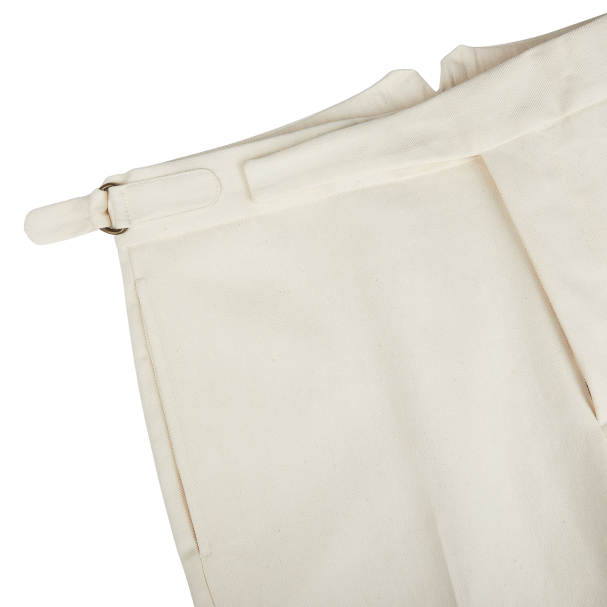 Alexander Kraft Monte Carlo | Cream White Cotton Twill