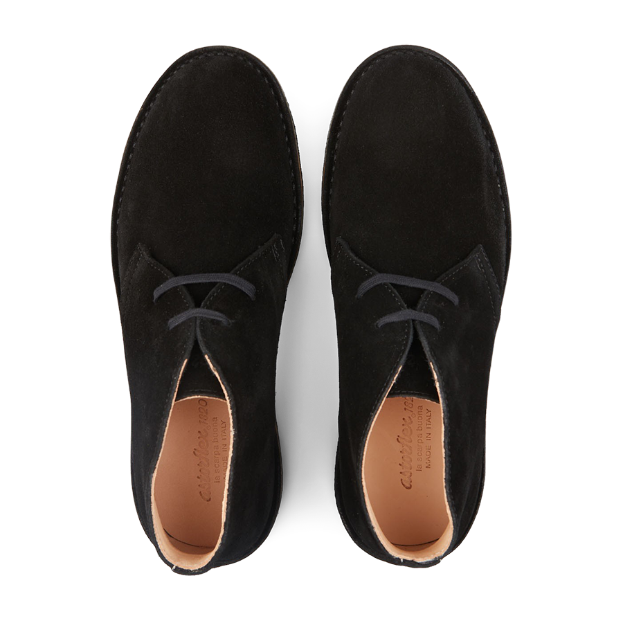 Astorflex Black Suede Greenflex Desert Boots Baltzar