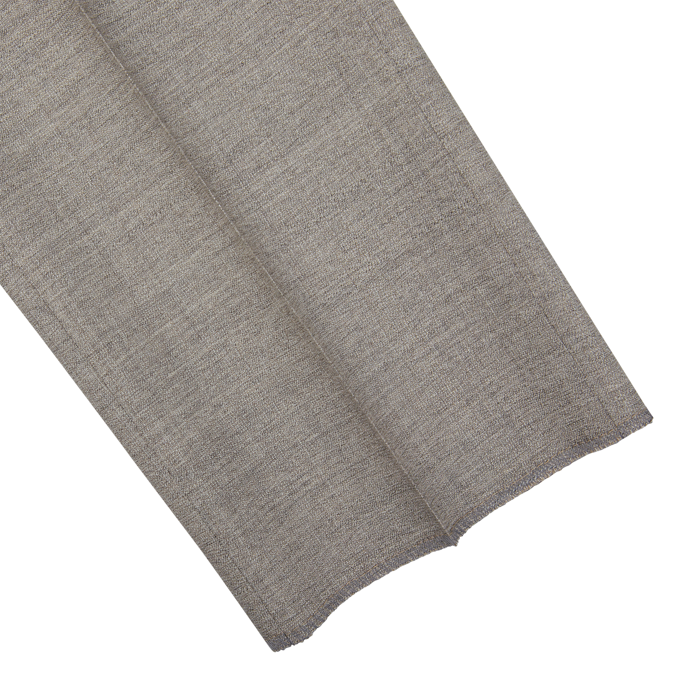 A Berwich high-twist wool grey scarf on a white background.