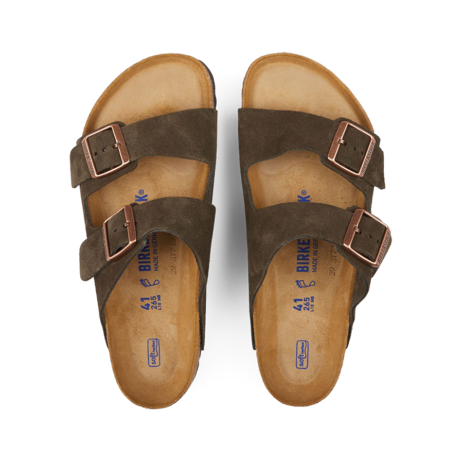 Brown hotsell suede birkenstocks