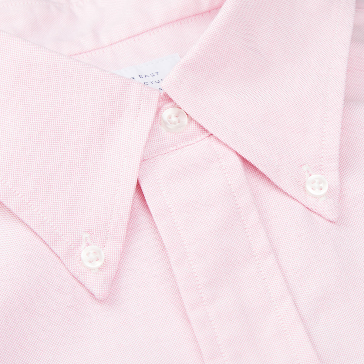 Far East Manufacturing | Pink Cotton Oxford BD Regular Shirt