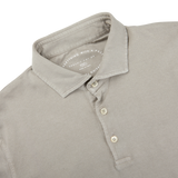 The men's luxury Fedeli Giza cotton polo shirt.