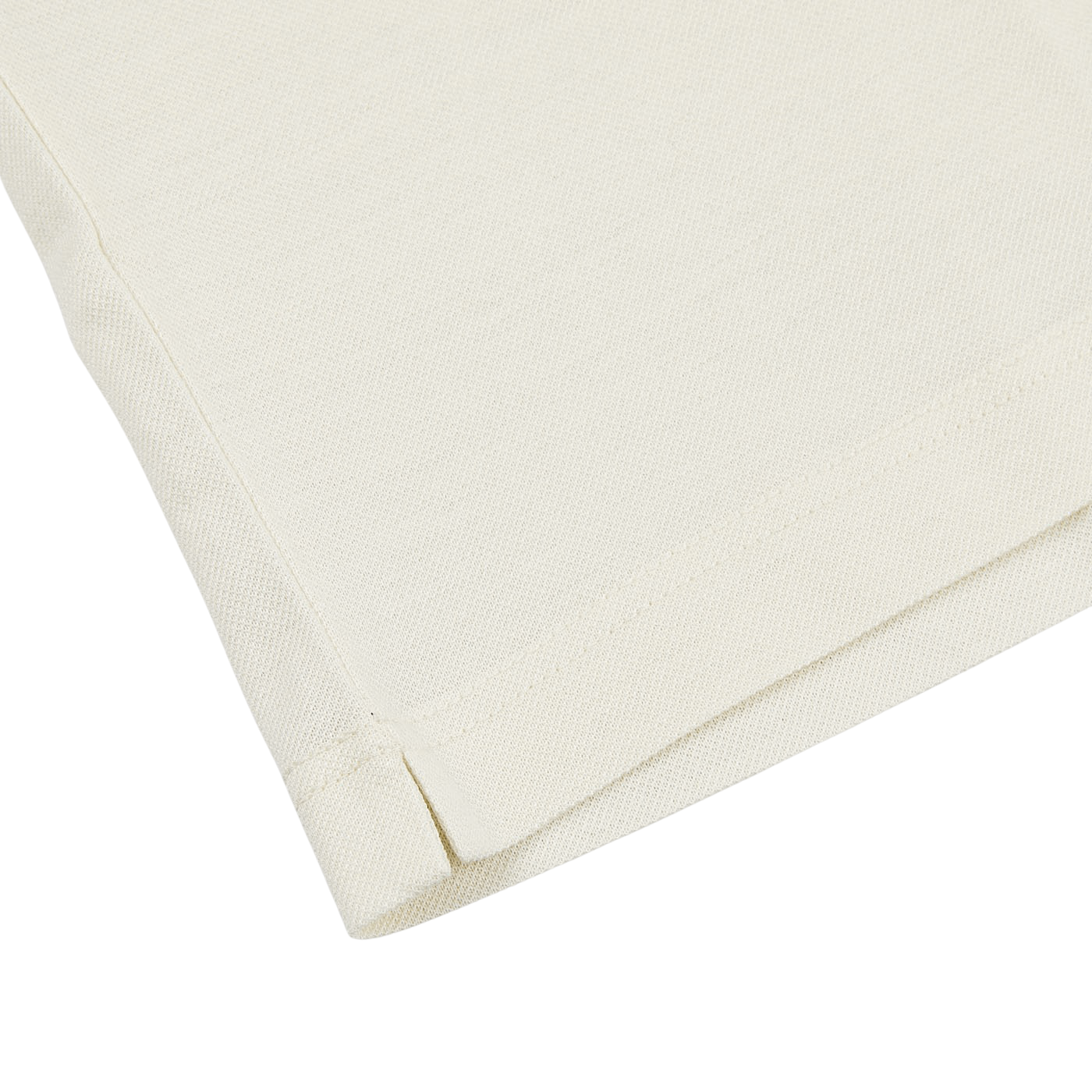 A Cream Beige Filo Scozia Zip Polo Shirt by Gran Sasso on a white surface.