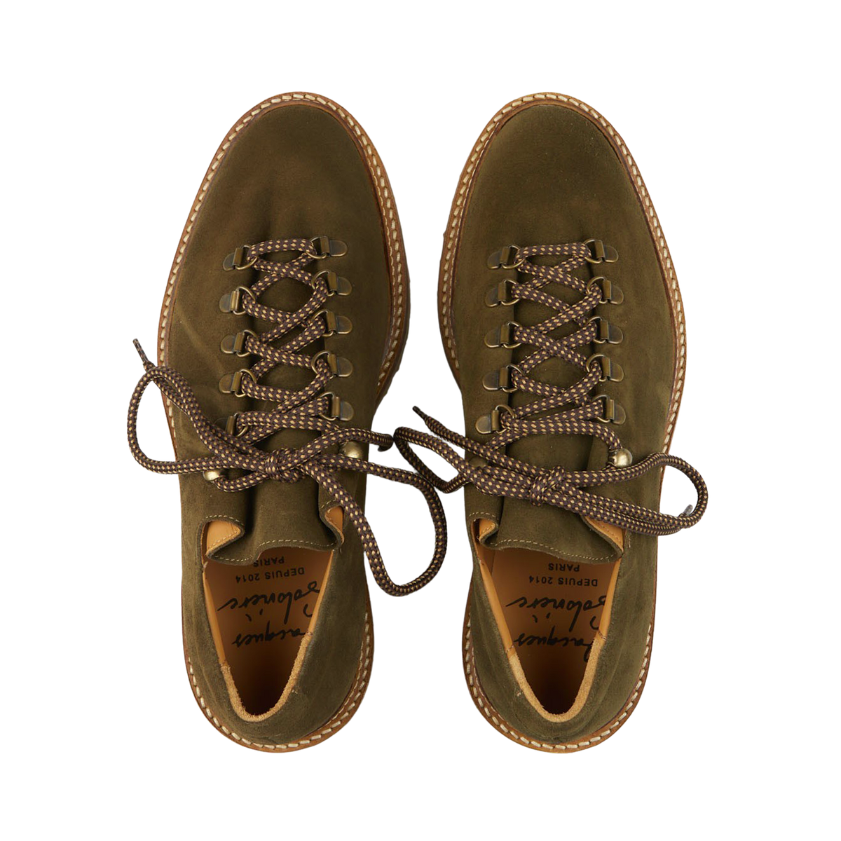 Dark Green Suede Leather Rasmus Boots – Baltzar