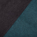 Piacenza Cashmere Petrol Grey Two-Sided Silk Cashmere Scarf Fabric