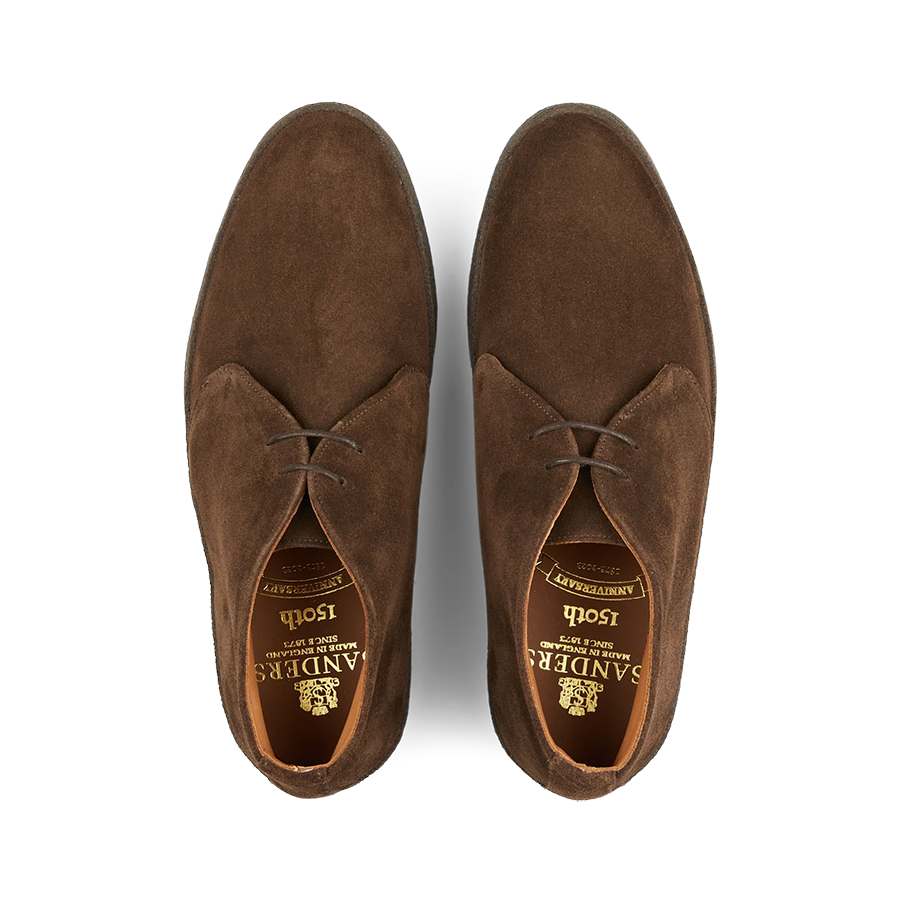 Sanders Chesham in Indiana Tan Suede - Bradshaw & Lloyd