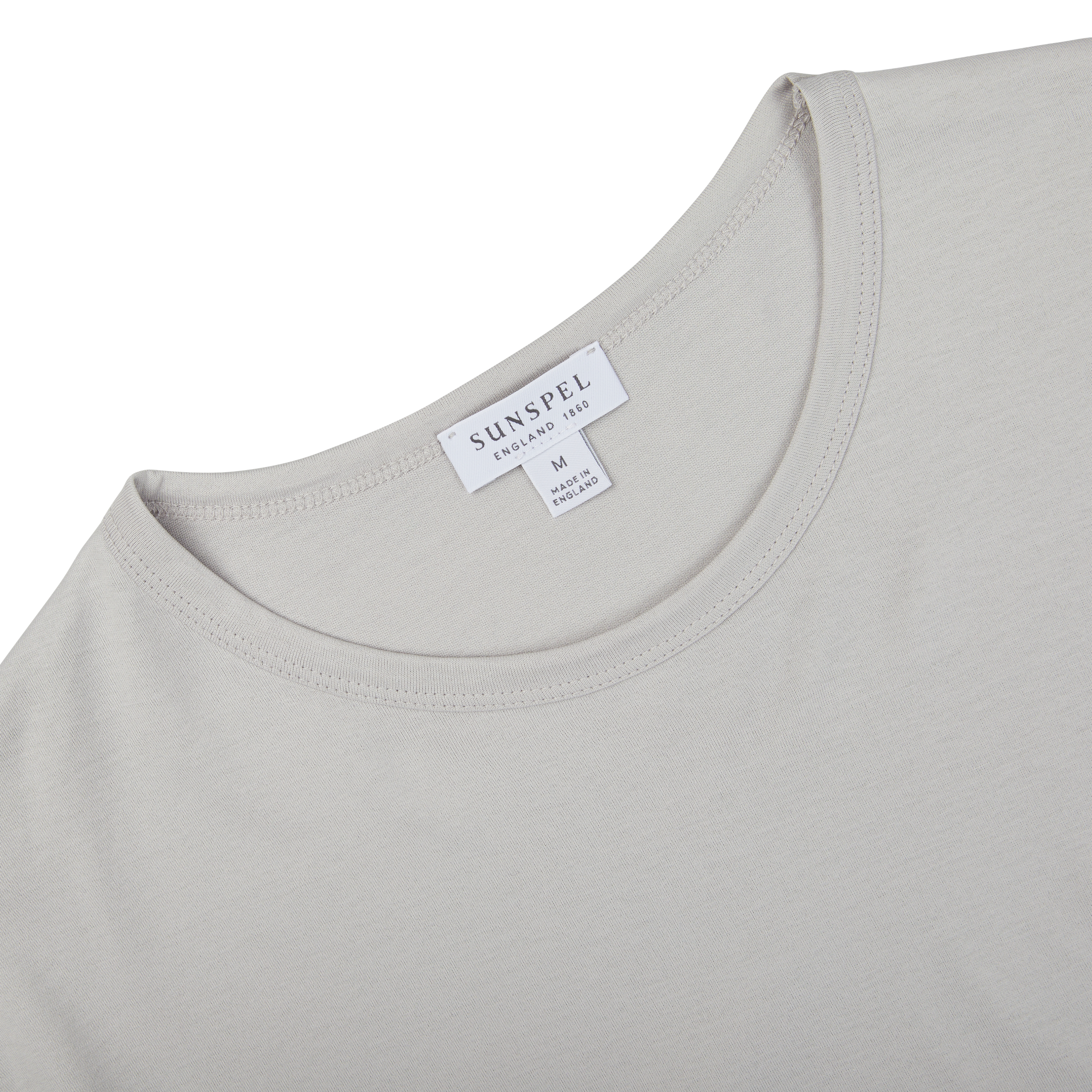 Smoke Grey Classic Cotton T-Shirt