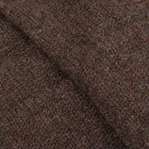 A close up of Porcupine Brown Pure Cashmere Gloves by William Lockie.