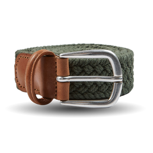 Anderson's Army Green Cotton Canvas 30mm Belt Feature