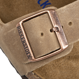 Birkenstock Tabacco Brown Natural Leather Arizona Sandals Detail