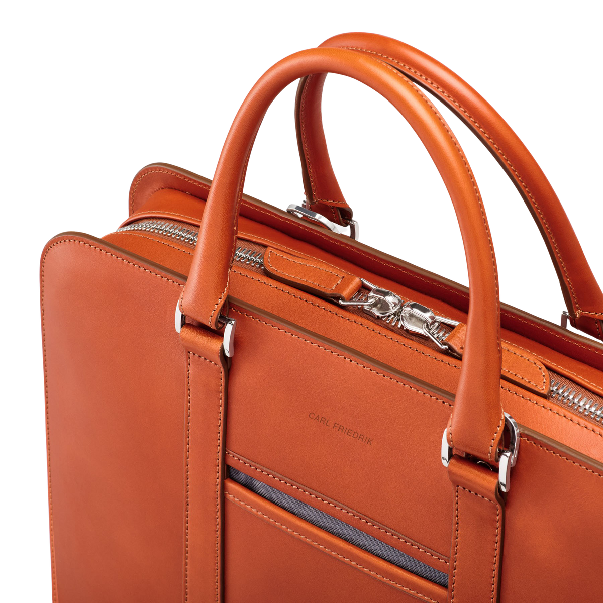 Cognac Vachetta Leather Pailissy Weekend Bag – Baltzar