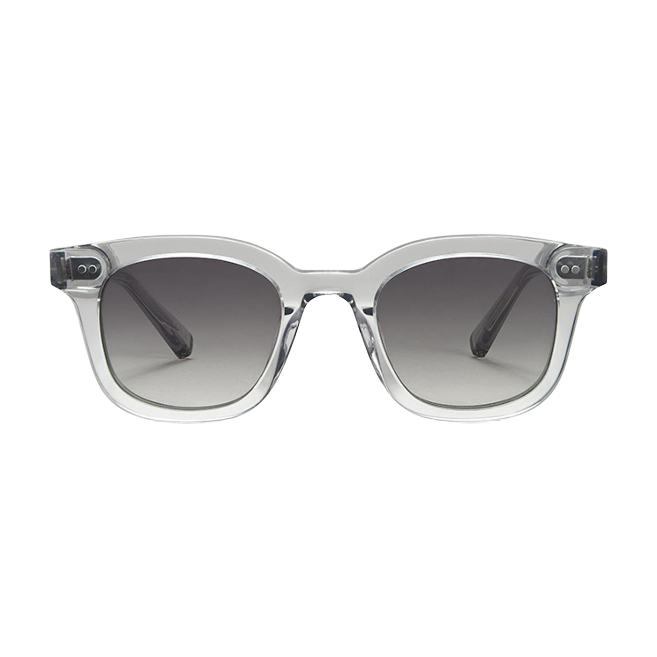 Chimi Eyewear Model 02 Grey Gradient Lenses Sunglasses 47mm Front