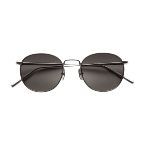 Chimi Eyewear Steel Round Grey Lenses Sunglasses 50mm Feature