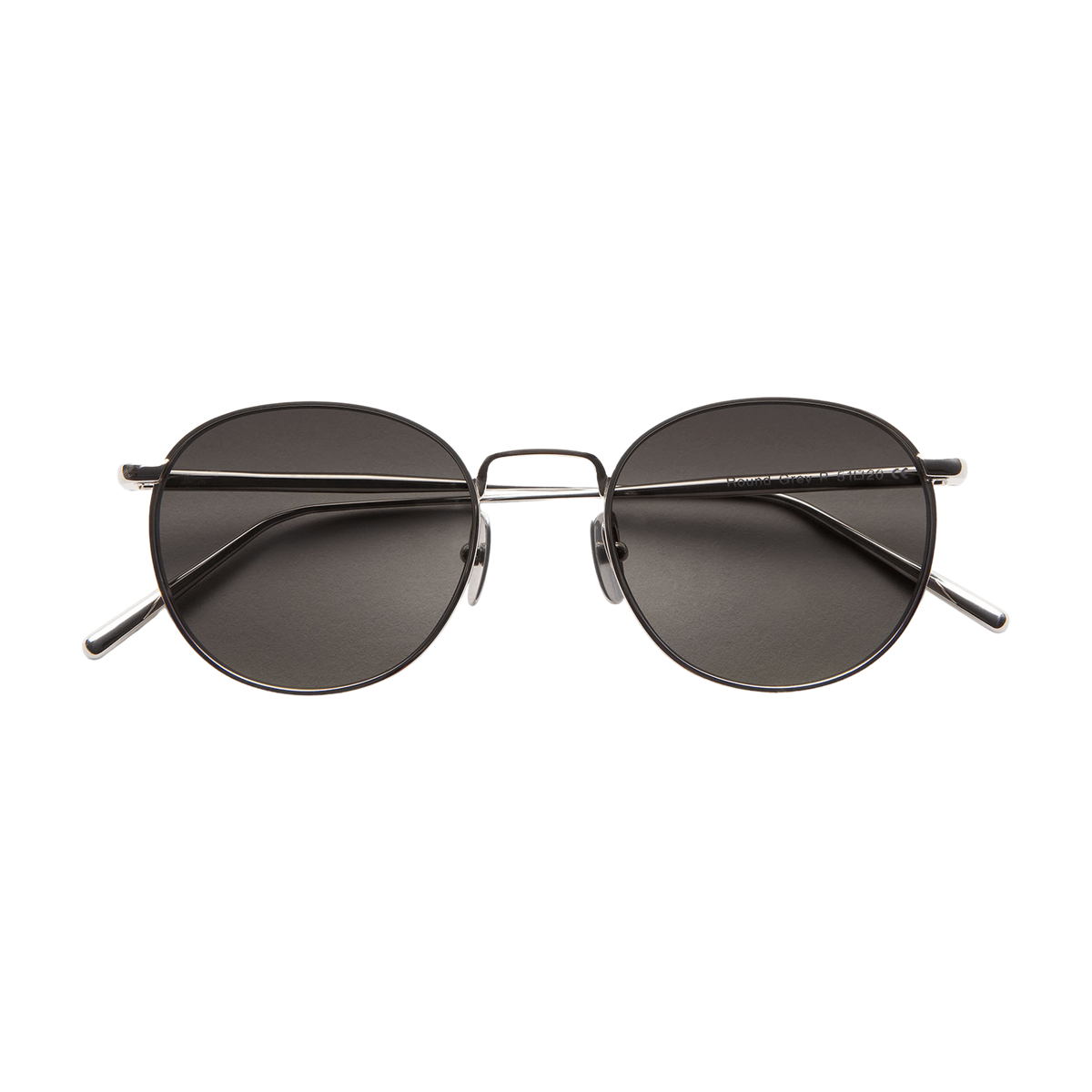 Chimi Eyewear Steel Round Grey Lenses Sunglasses 50mm Feature