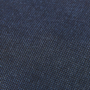 Dreaming of Monday Dark Blue 7-Fold High Twist Wool Tie Fabric