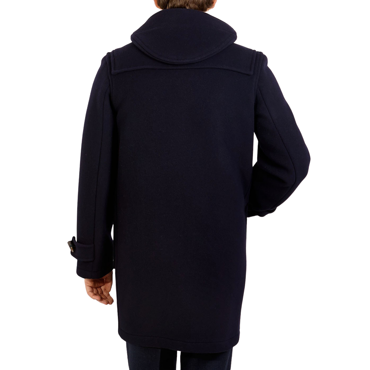 Gloverall | Navy Blue Wool Morris Duffle Coat – Baltzar