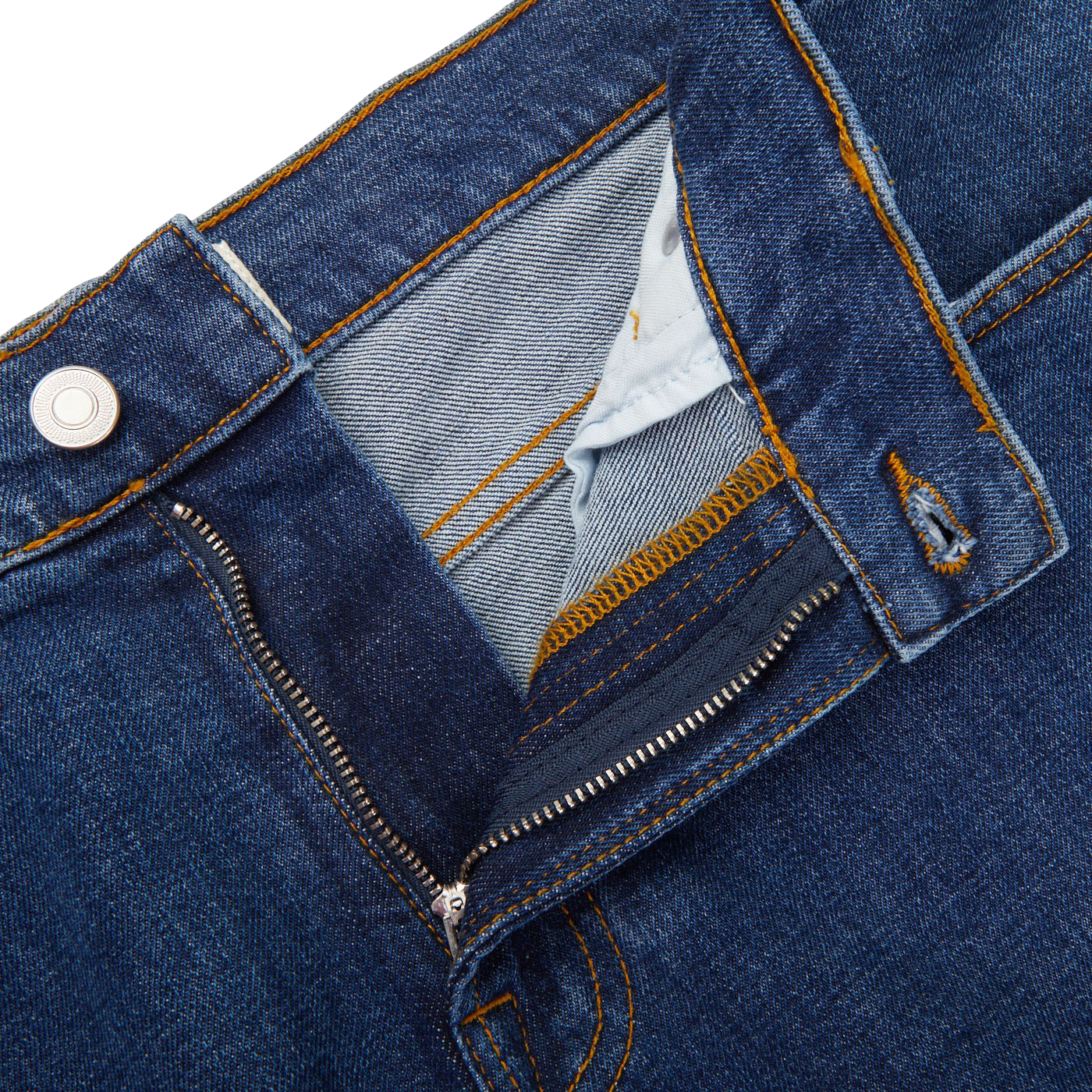 Jeanerica Blue Vintage 95 Cotton SM001 Jeans Zipper
