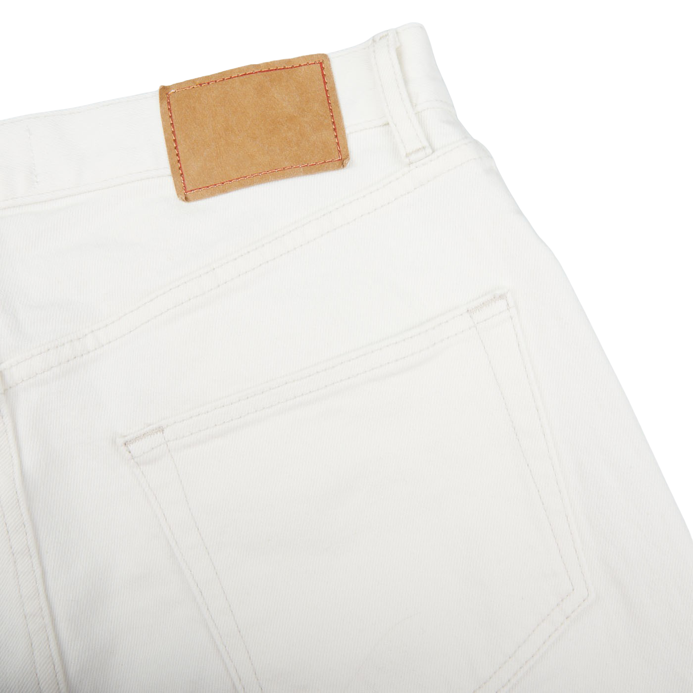 Jeanerica Natural White Cotton TM005 Jeans Pocket