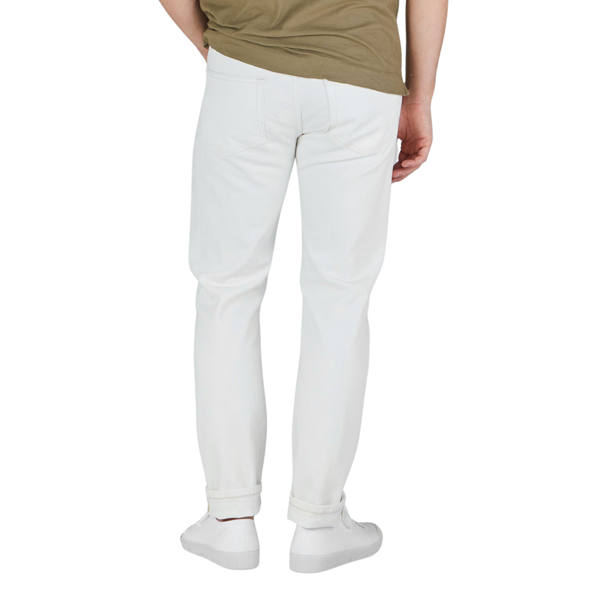 Jeanerica | Natural White Cotton TM005 Jeans