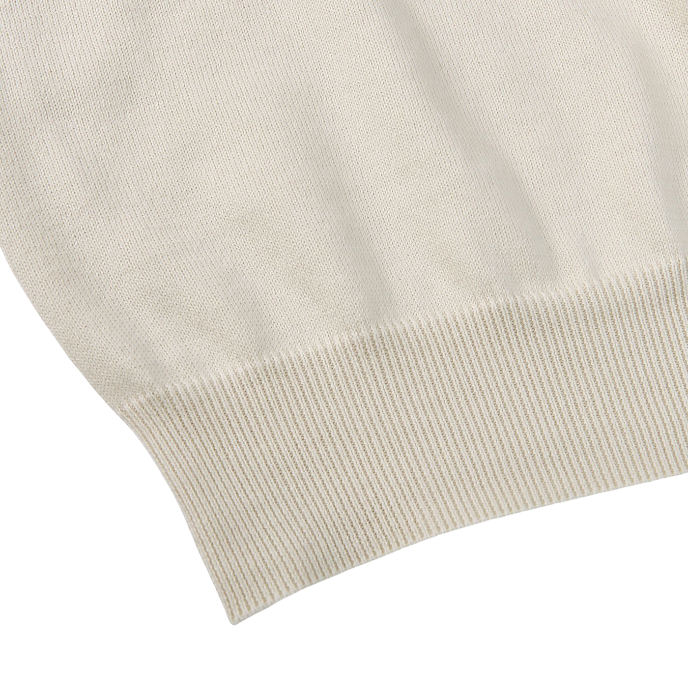 Mauro Ottaviani Light Beige Cotton Polo Shirt Edge