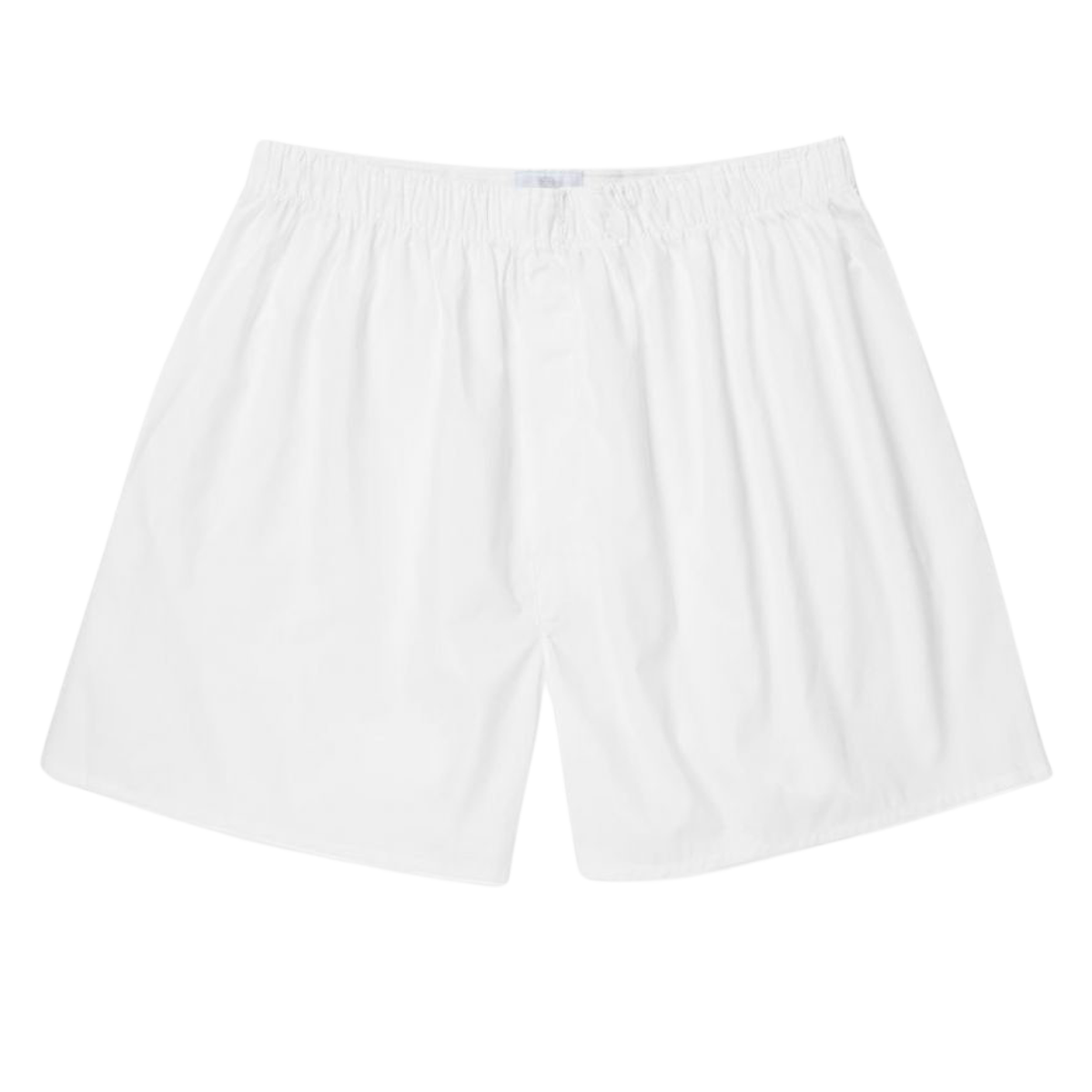 Sunspel White Cotton Boxer Shorts Feature