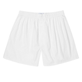 Sunspel White Cotton Boxer Shorts Feature