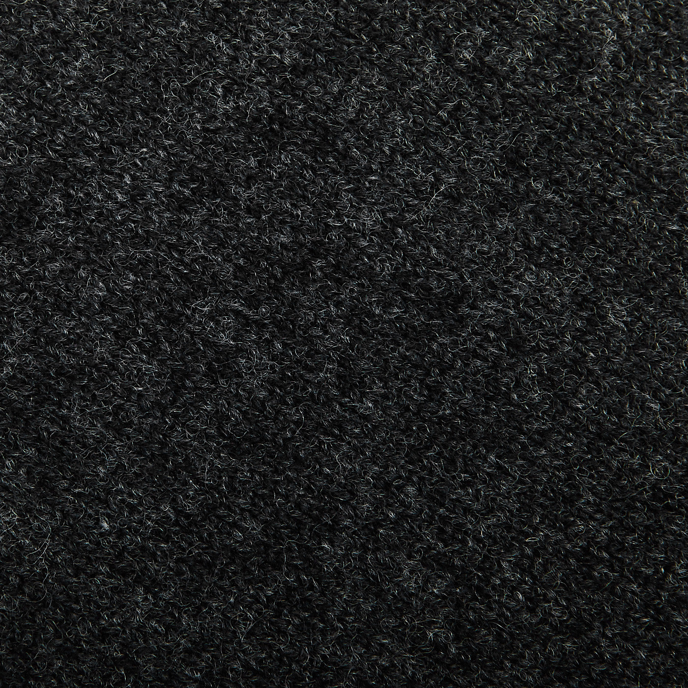 William Lockie Charcoal Grey Lambswool Slipover Fabric