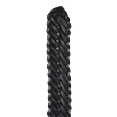 Anderson's Black Fine Braided Leather 30mm Belt Edge