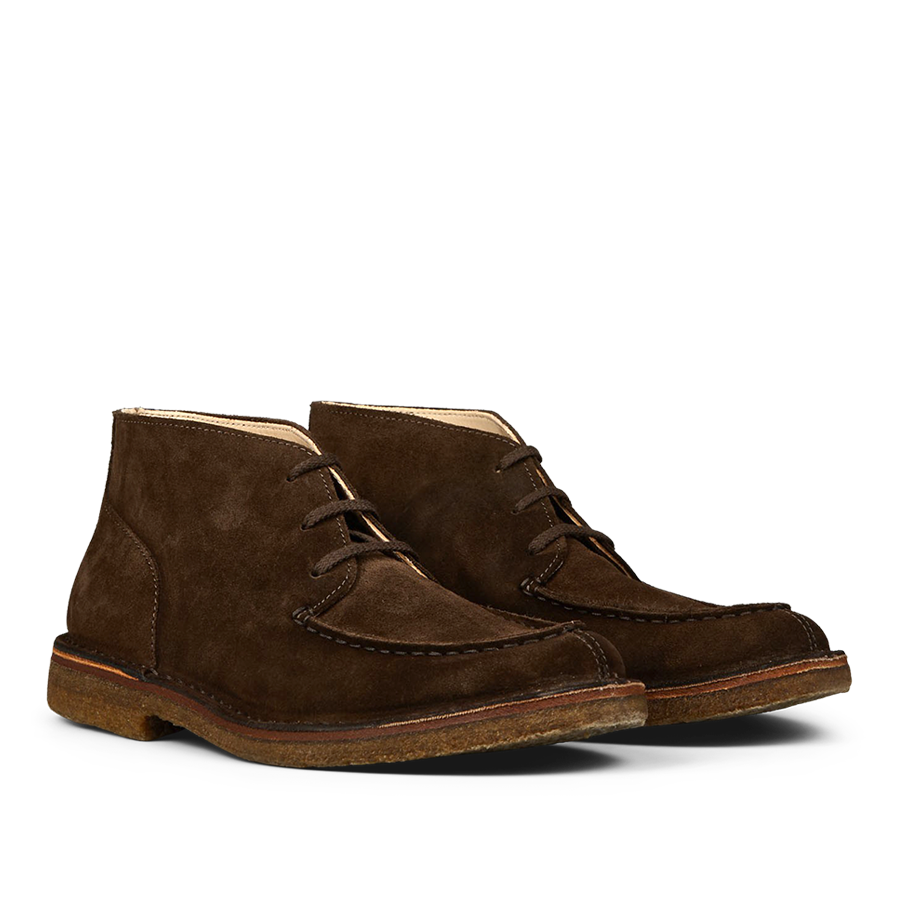 FALCON Chestnut Ankle Suede Boots