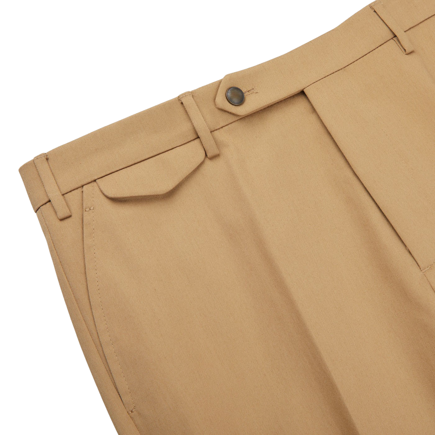 Flat clearance front khakis