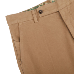 The Berwich Light Beige Cotton Moleskin Chinos.