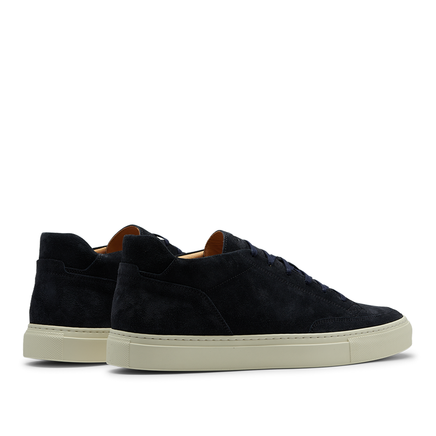 CQP | Prussian Blue Suede Scion Sneakers – Baltzar