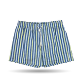 Canali Blue Printed Microfiber Swimshorts Front