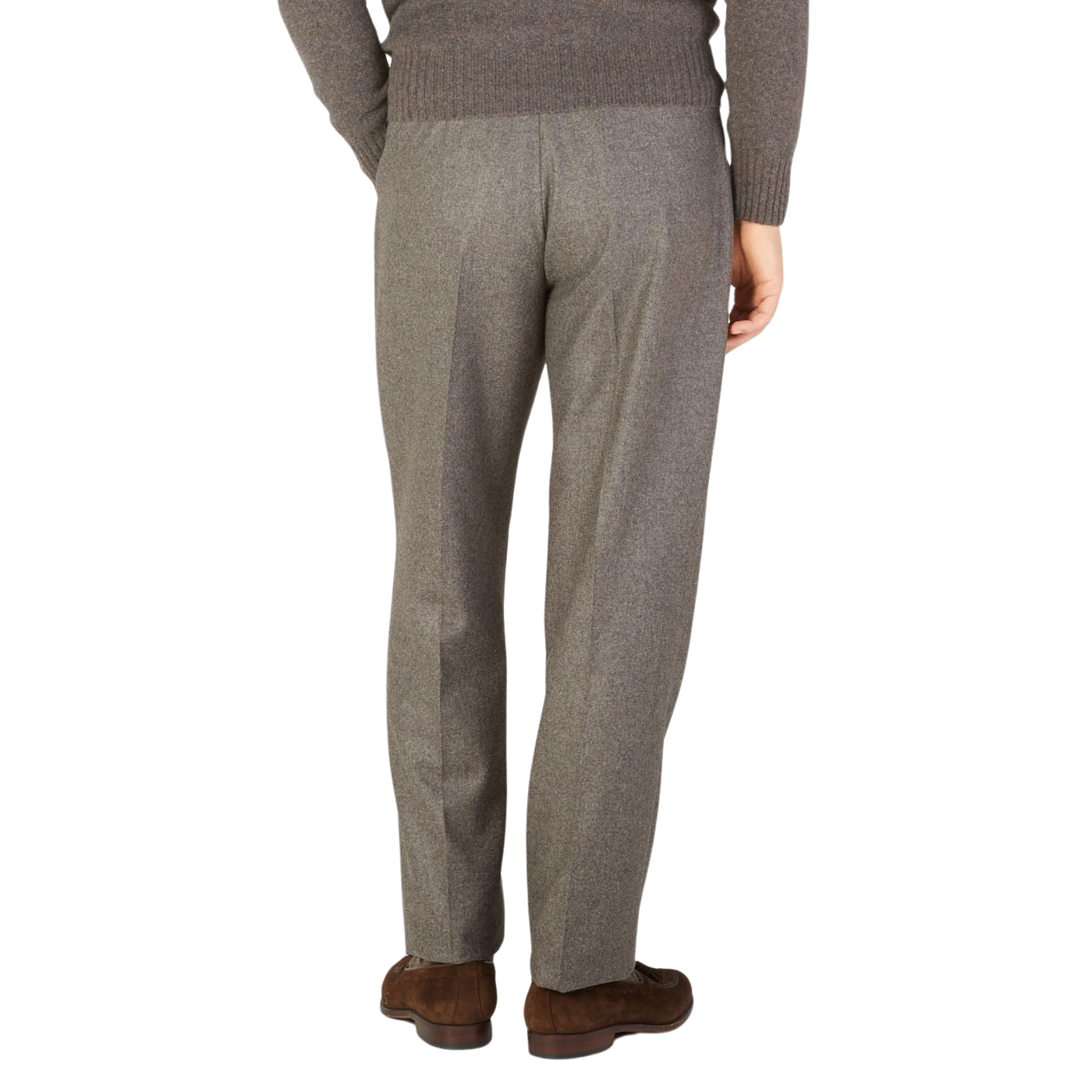 Mariano Rubinacci - Grey flannel trousers