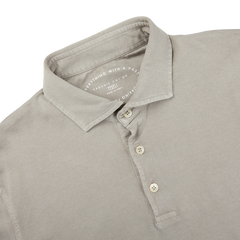 The men's luxury Fedeli Giza cotton polo shirt.