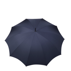 Fox Umbrellas Navy Blue Maple Handle Automatic Umbrella Top