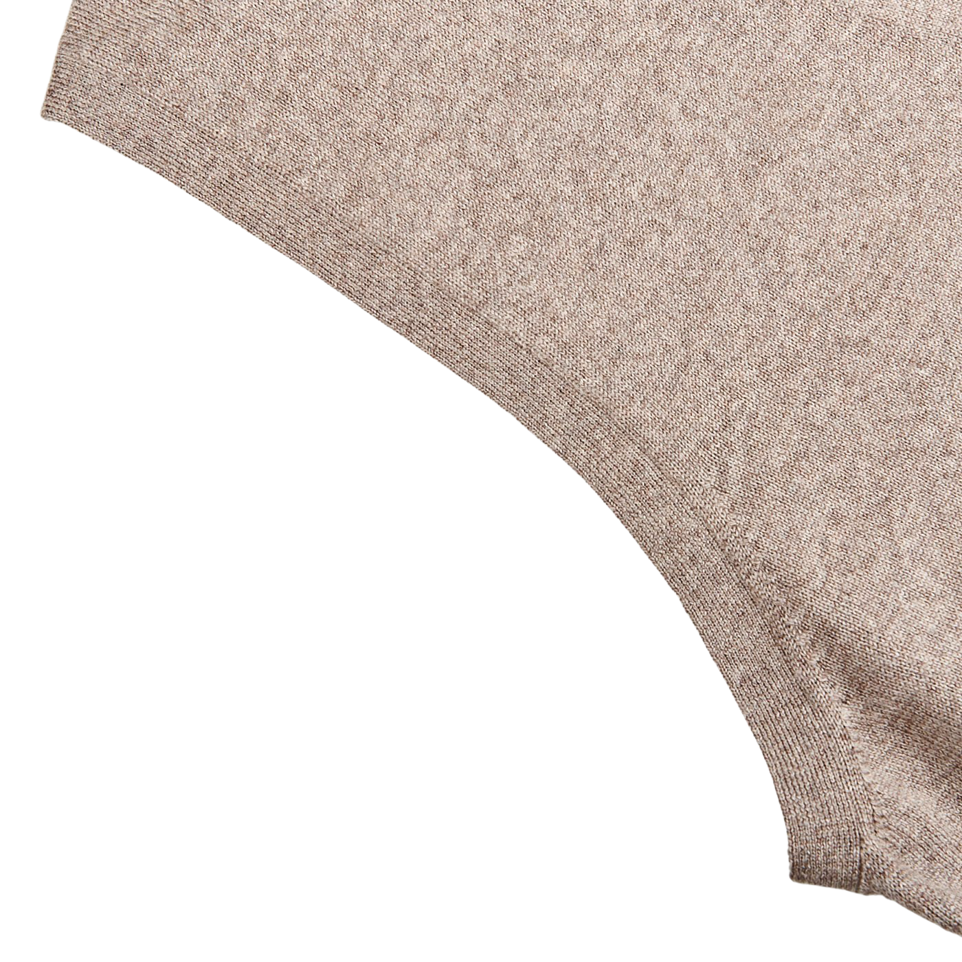 Gran Sasso | Beige Extra Fine Merino Wool Vest