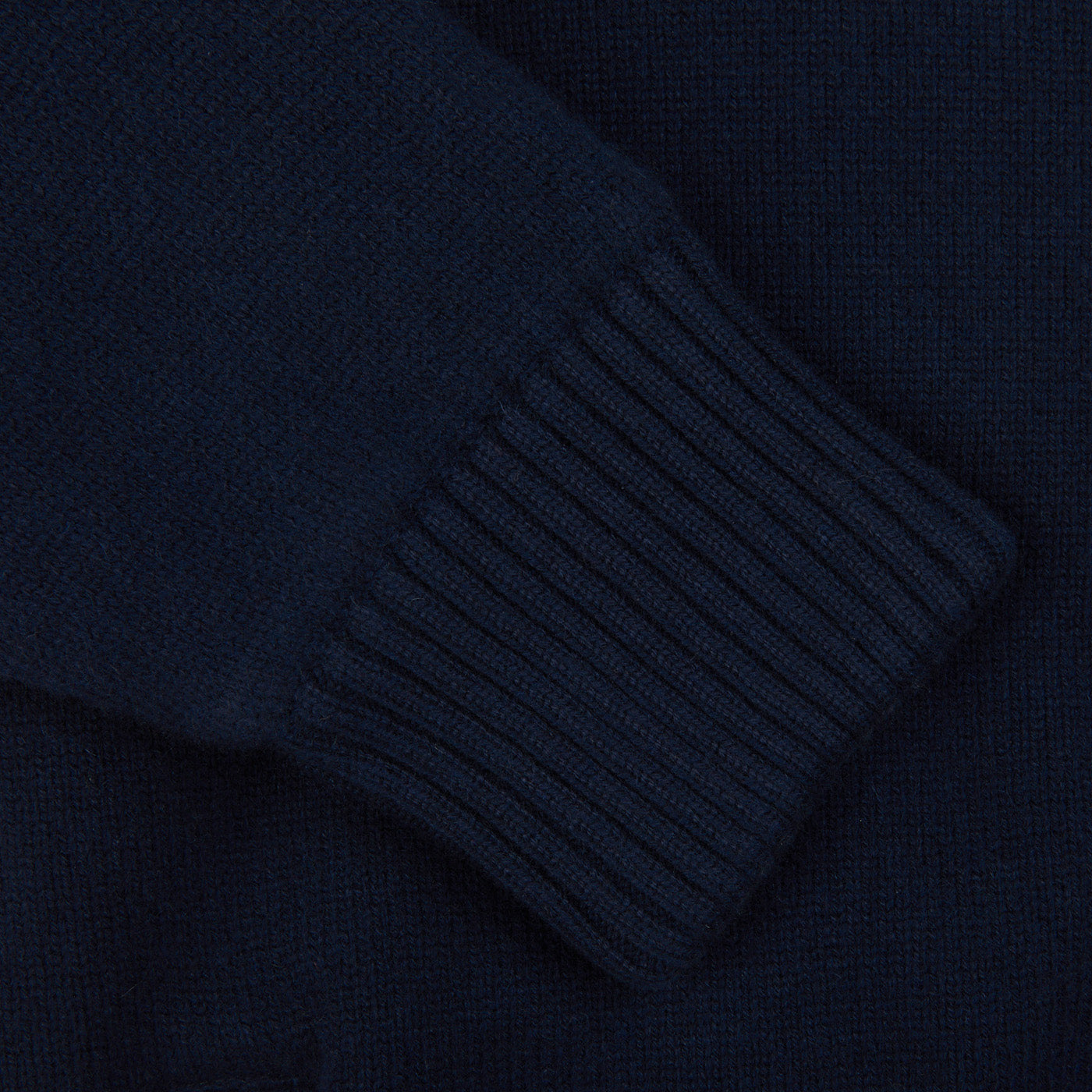 Gran Sasso | Navy Blue Faux Fur Lined Cashmere Blouson – Baltzar