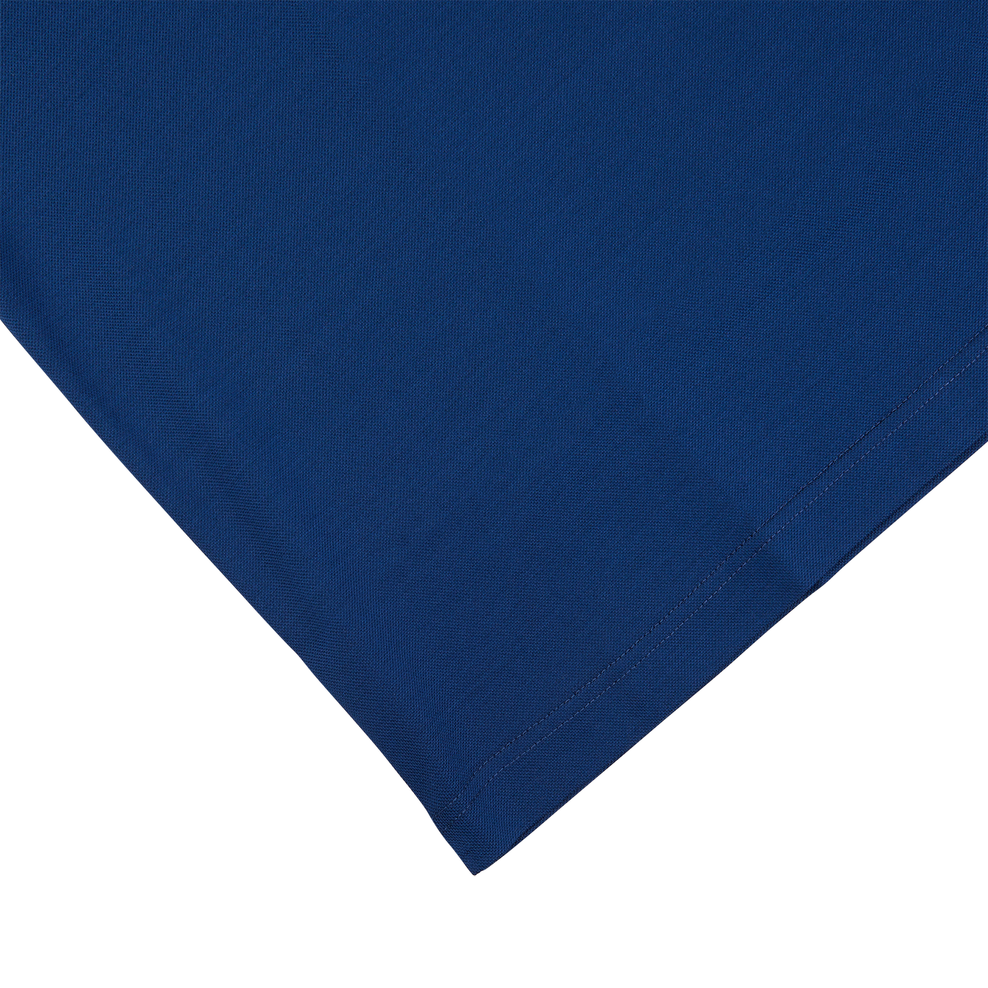 A high-quality Dark Blue Filo Scozia Zip Polo Shirt by Gran Sasso with a black background.