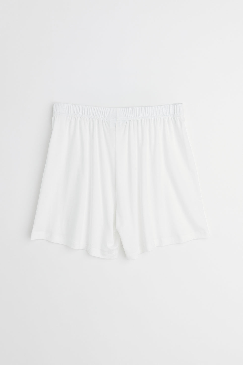 The Henner Cotton Lyocell Boxer Shorts by The White Briefs are made from a soft lyocell-cotton blend and feature an elastic waistband for extra comfort against a clean white fabric.