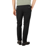 Hiltl Black Cotton Stretch Regular Fit Chinos Back