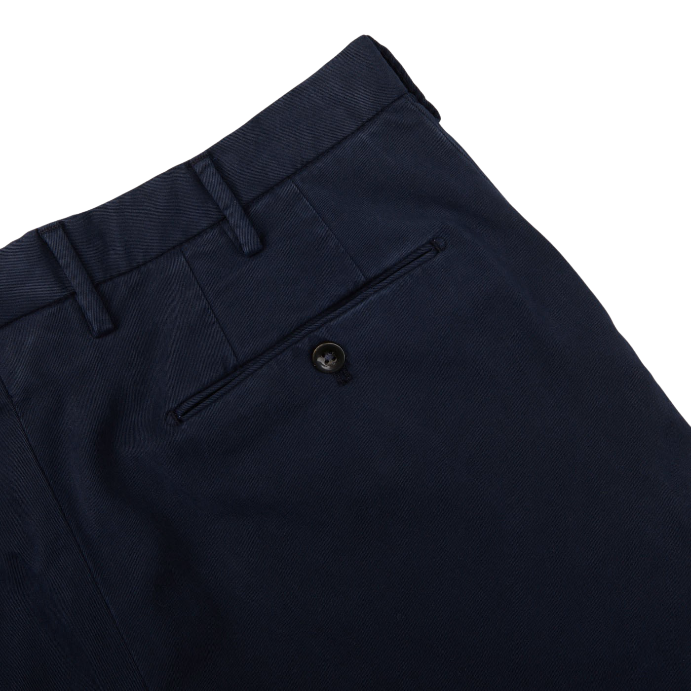 Incotex  Dark Blue Cotton Stretch Comfort Chinos – Baltzar