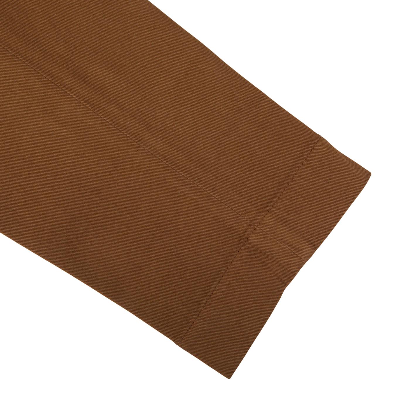 Incotex | Tobacco Brown Cotton Tapered Fit Chinos