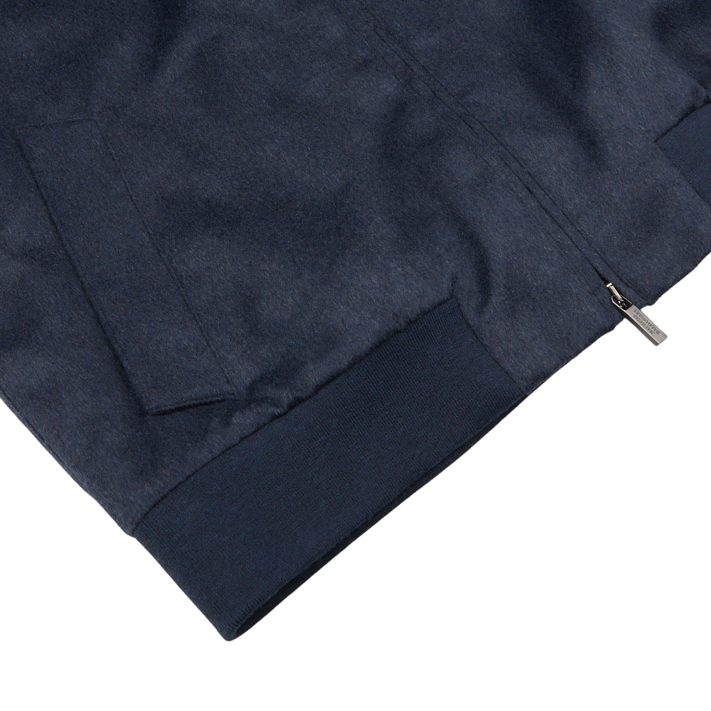 Maurizio Baldassari | Dark Blue Pure Cashmere Blouson – Baltzar