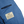 A Maurizio Baldassari light blue wool linen silk jersey blazer with a label on it.