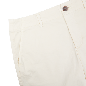 The men's Ecru Cotton Blend Philips Shorts in cream by Paige.