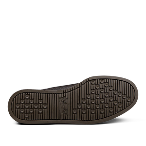 A Paraboot Barth Moccasins sole of a shoe displaying its tread pattern.