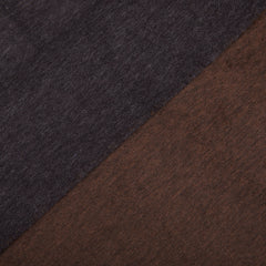 Piacenza Cashmere Brown Chestnut Two-Sided Silk Cashmere Scarf Fabric