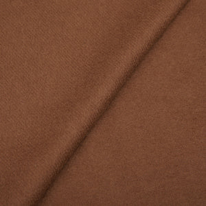 Piacenza Cashmere Chestnut Brown Cashmere Aeternum Scarf Fabric